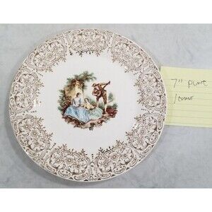American Limoges 7" plate – Triumph China d’Or – 22K Gold – Single plate